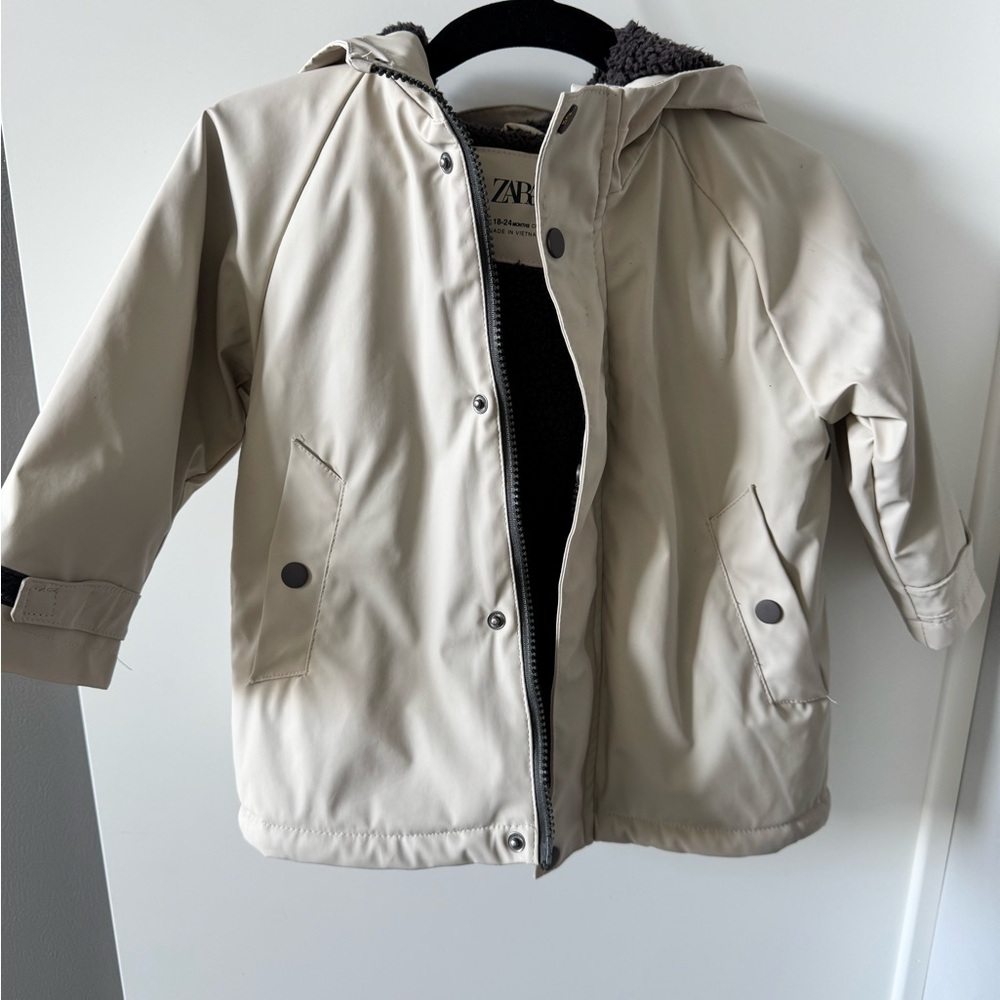 Zara Kids Tan Raincoat